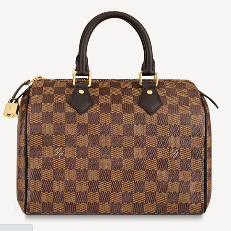 Louis Vuitton SPEEDY BANDOULIERE 25 Damier Ebene Handbag N41365 